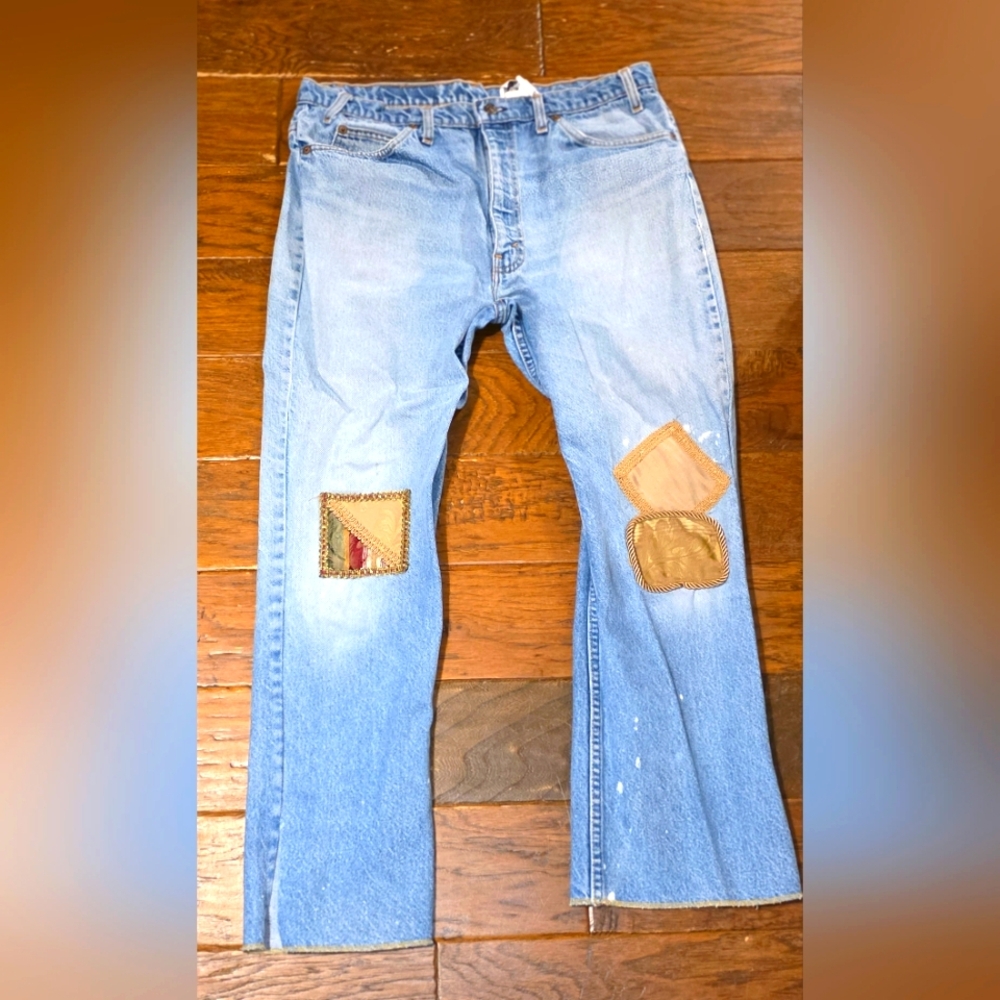 Boutique VINTAGE Upcycled LEVI Jeans